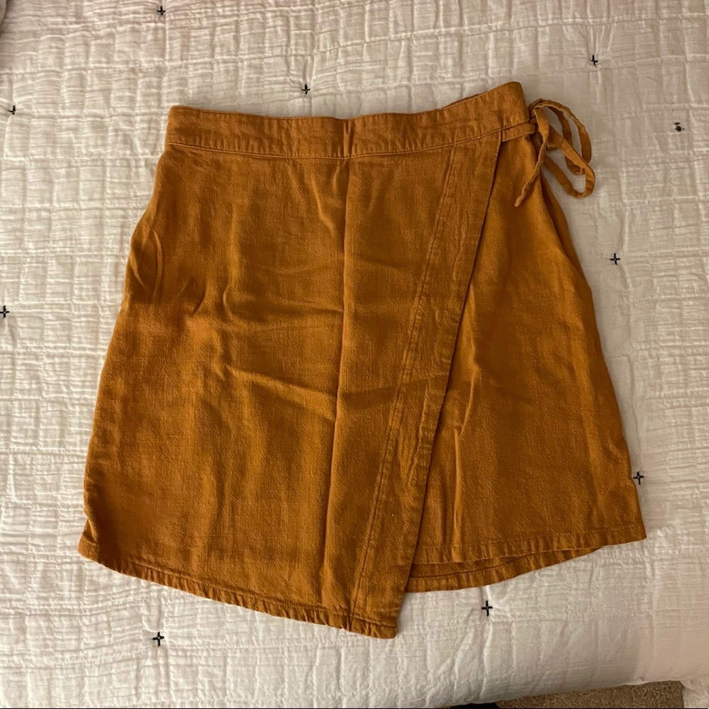A New Day Mini Wrap Skirt